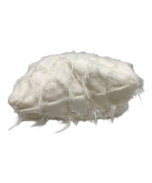 seyto（セイト）seyto (セイト) ジャガードフリンジショルダーバッグ アイボリーの古着・服飾アイテム