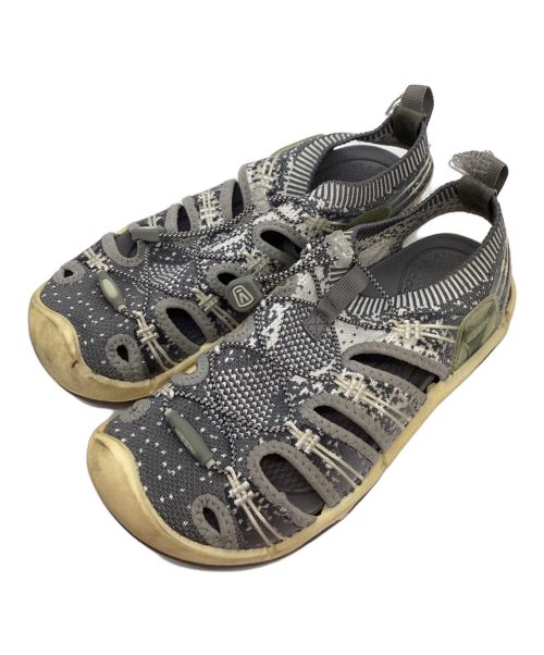 KEEN（キーン）KEEN (キーン) エヴォフィットサンダル グレー サイズ:25の古着・服飾アイテム