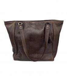 aniary（アニアリ）の古着「レザートートバッグ」｜ダークブラウン