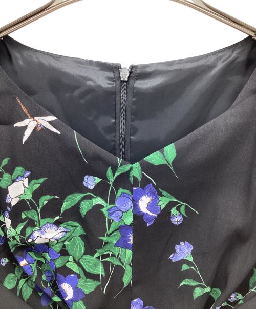 KIYOKO TAKASE（キヨコ タカセ）KIYOKO TAKASE (キヨコ タカセ) ブラウスワンピース ブラック サイズ:11号 未使用品の古着・服飾アイテム