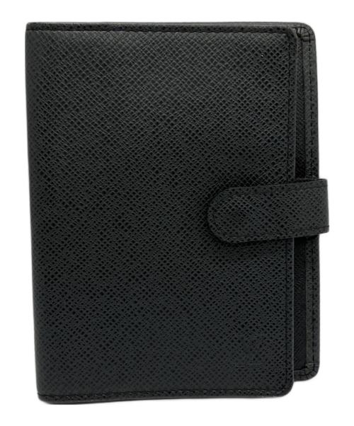 LOUIS VUITTON（ルイ ヴィトン）LOUIS VUITTON (ルイ ヴィトン) 手帳カバー ブラックの古着・服飾アイテム