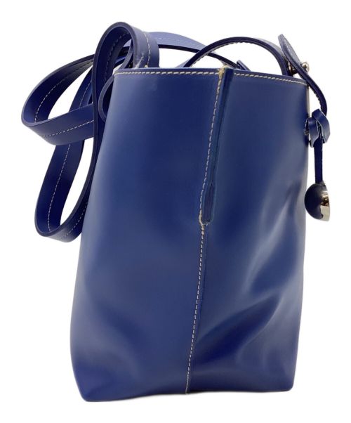 FURLA（フルラ）FURLA (フルラ) ハンドバッグ ブルーの古着・服飾アイテム
