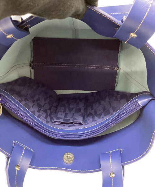 FURLA（フルラ）FURLA (フルラ) ハンドバッグ ブルーの古着・服飾アイテム