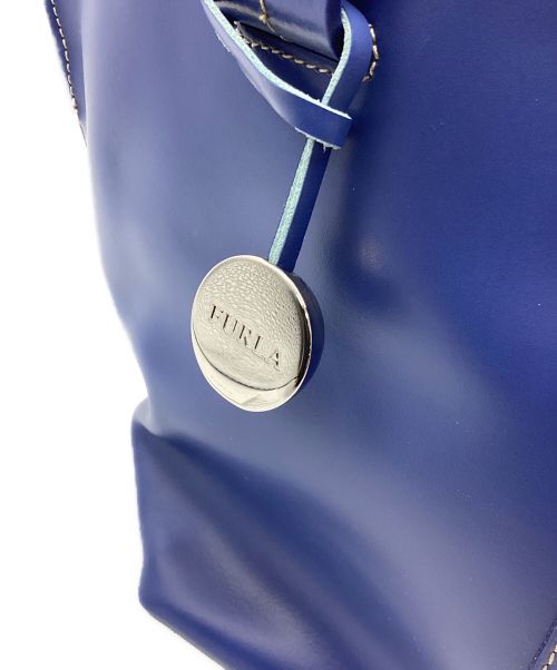 FURLA（フルラ）FURLA (フルラ) ハンドバッグ ブルーの古着・服飾アイテム