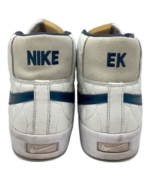 NIKE（ナイキ）NIKE (ナイキ) ハイカットスニーカー/SB BLAZER ZM MID EK ホワイト×ブルー サイズ:28の古着・服飾アイテム