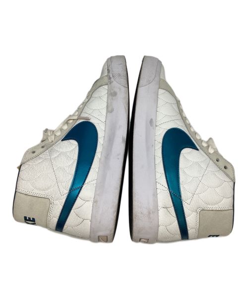NIKE（ナイキ）NIKE (ナイキ) ハイカットスニーカー/SB BLAZER ZM MID EK ホワイト×ブルー サイズ:28の古着・服飾アイテム
