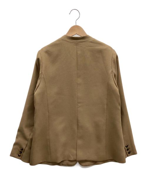 ROSSO（ロッソ）ROSSO (ロッソ) ノーカラージャケット ベージュ サイズ:freeの古着・服飾アイテム