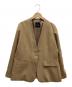 ROSSO（ロッソ）の古着「ノーカラージャケット」｜ベージュ