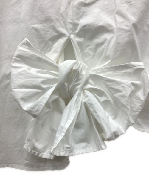 ENFOLD（エンフォルド）ENFOLD (エンフォルド) ノースリーブブラウス ホワイト サイズ:Mの古着・服飾アイテム