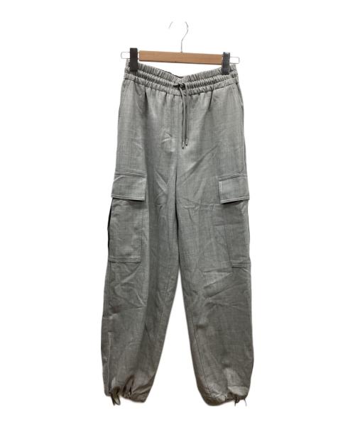 PLST（プラステ）PLST (プラステ) ウールブレンドパラシュートカーゴパンツ ライトグレー サイズ:XS 未使用品の古着・服飾アイテム