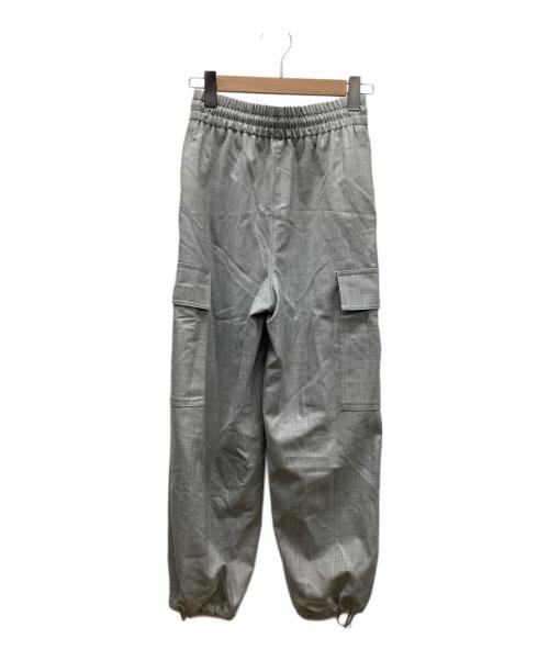 PLST（プラステ）PLST (プラステ) ウールブレンドパラシュートカーゴパンツ ライトグレー サイズ:XS 未使用品の古着・服飾アイテム