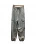 PLST (プラステ) ウールブレンドパラシュートカーゴパンツ ライトグレー サイズ:XS 未使用品：5000円