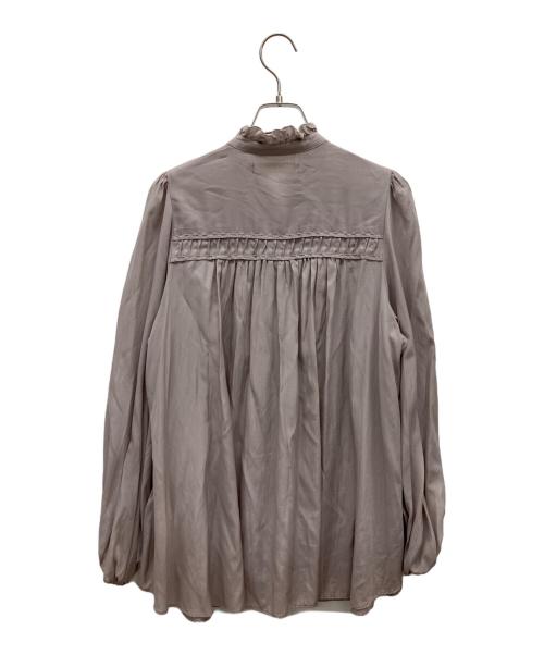 HER LIP TO（ハーリップトゥ）HER LIP TO (ハーリップトゥ) ムーンシャイン ブラウス グレー サイズ:Mの古着・服飾アイテム