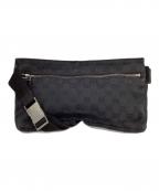 GUCCIグッチ）の古着「GGキャンバス」｜ブラック