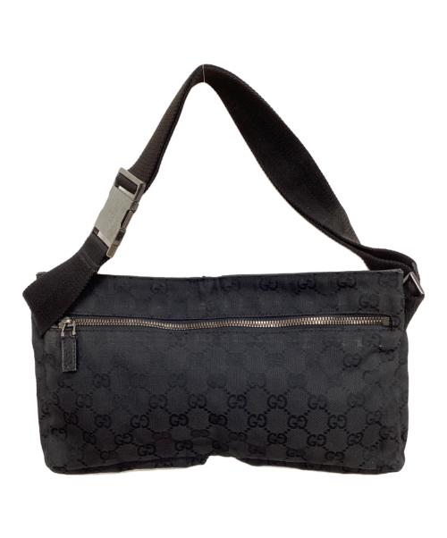 GUCCI（グッチ）GUCCI (グッチ) GGキャンバス ブラックの古着・服飾アイテム