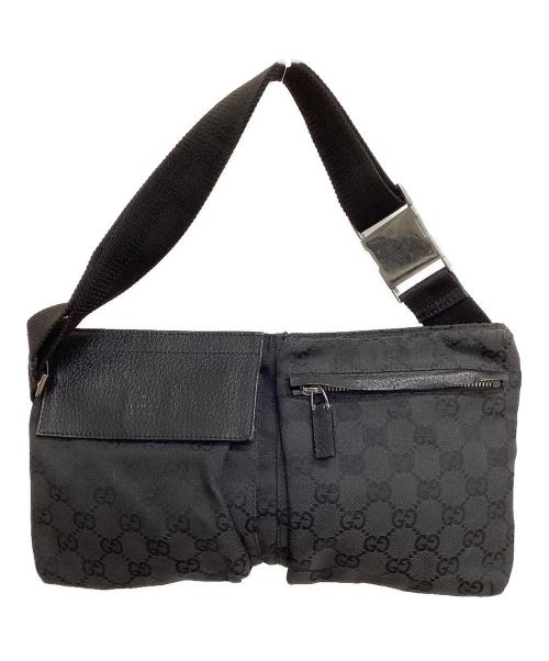 GUCCI（グッチ）GUCCI (グッチ) GGキャンバス ブラックの古着・服飾アイテム
