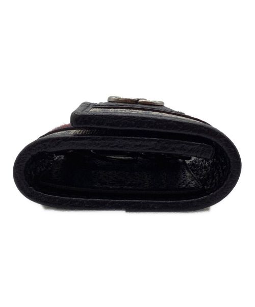 GUCCI（グッチ）GUCCI (グッチ) 6連キーケース/シェリーライン ネイビーの古着・服飾アイテム