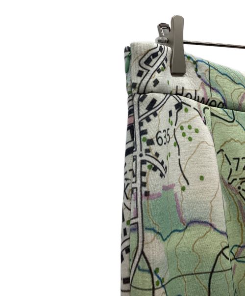 AKRIS（アクリス）AKRIS (アクリス) ビスコースストレッチネオプレーン・スカート マルチカラー サイズ:L 未使用品の古着・服飾アイテム