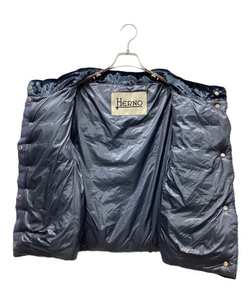HERNO（ヘルノ）HERNO (ヘルノ) ダウンベスト グリーン サイズ:Lの古着・服飾アイテム