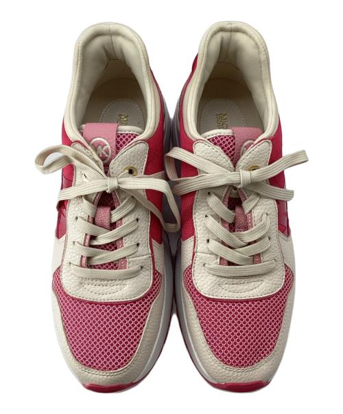 MICHAEL KORS（マイケル・コース）MICHAEL KORS (マイケルコース) スニーカー ベージュ×ピンク サイズ:24の古着・服飾アイテム