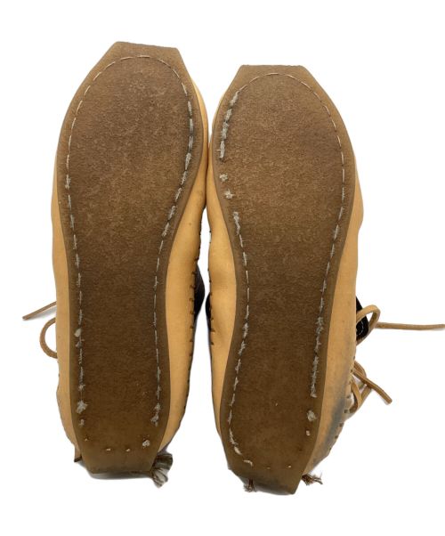 -（-）- (-) モカシンブーツ ブラウン サイズ:27の古着・服飾アイテム