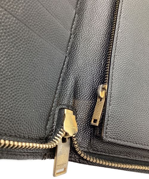 Saint Laurent Paris（サンローランパリ）Saint Laurent Paris (サンローランパリ) 長財布 ブラックの古着・服飾アイテム