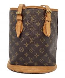 LOUIS VUITTON（ルイ ヴィトン）の古着「バケットPM」｜ブラウン