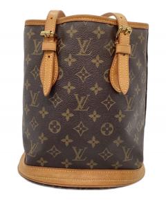 中古・古着通販】LOUIS VUITTON (ルイ ヴィトン) バケットPM ブラウン
