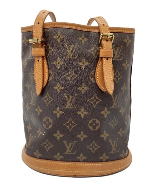 LOUIS VUITTON（ルイ ヴィトン）LOUIS VUITTON (ルイ ヴィトン) バケットPM ブラウンの古着・服飾アイテム