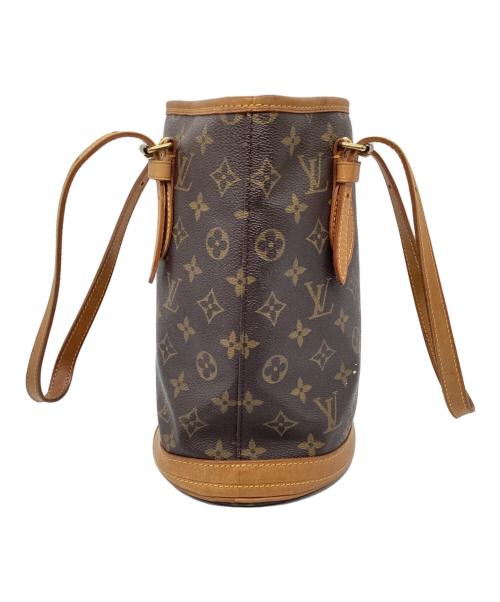 LOUIS VUITTON（ルイ ヴィトン）LOUIS VUITTON (ルイ ヴィトン) バケットPM ブラウンの古着・服飾アイテム
