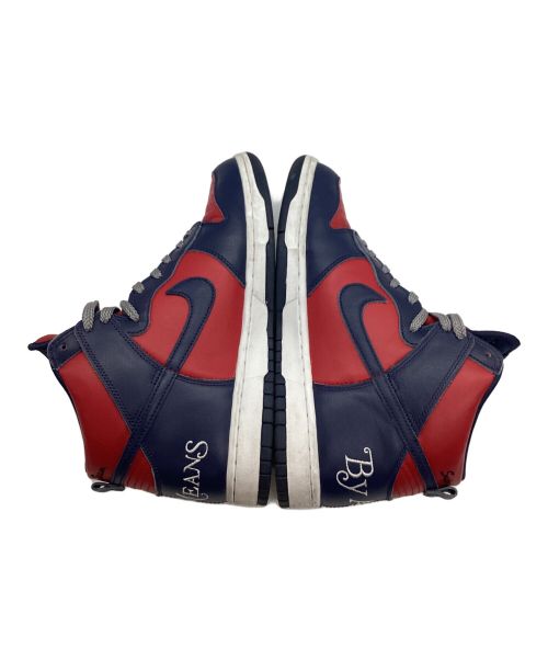 NIKE（ナイキ）NIKE (ナイキ) SUPREME (シュプリーム) Dunk High By Any Means ブルー×レッド サイズ:27.5cmの古着・服飾アイテム