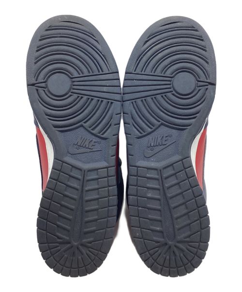 NIKE（ナイキ）NIKE (ナイキ) SUPREME (シュプリーム) Dunk High By Any Means ブルー×レッド サイズ:27.5cmの古着・服飾アイテム