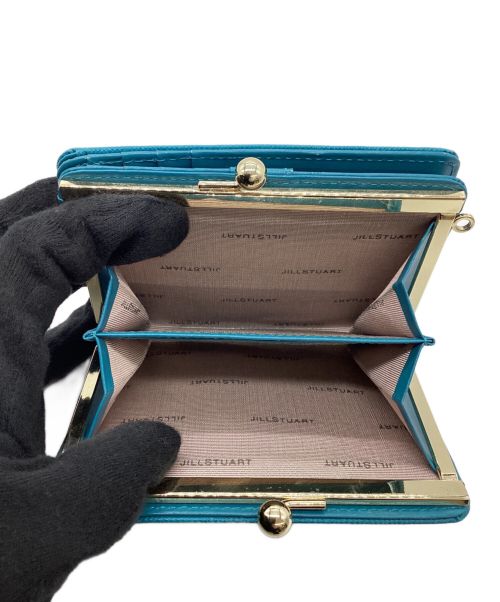 JILL STUART（ジルスチュアート）JILL STUART (ジルスチュアート) 2つ折り財布 ブルーの古着・服飾アイテム