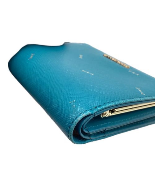 JILL STUART（ジルスチュアート）JILL STUART (ジルスチュアート) 2つ折り財布 ブルーの古着・服飾アイテム