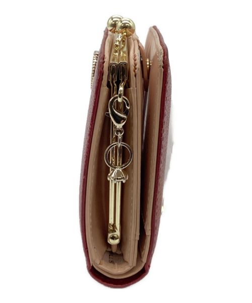 JILL STUART（ジルスチュアート）JILL STUART (ジルスチュアート) 2つ折り財布 ピンク×レッドの古着・服飾アイテム