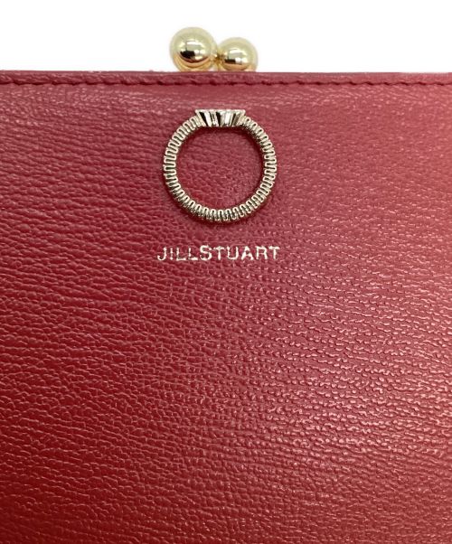 JILL STUART（ジルスチュアート）JILL STUART (ジルスチュアート) 2つ折り財布 ピンク×レッドの古着・服飾アイテム
