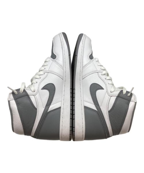 NIKE（ナイキ）NIKE (ナイキ) ハイカットスニーカー グレー×ホワイト サイズ:28の古着・服飾アイテム