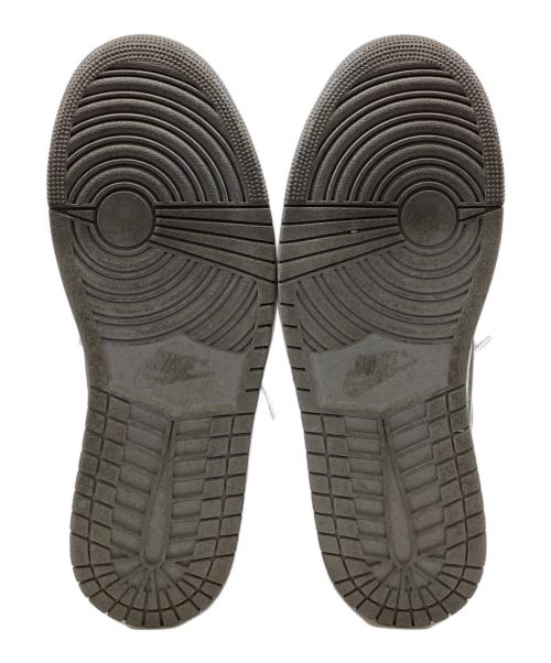 NIKE（ナイキ）NIKE (ナイキ) ハイカットスニーカー グレー×ホワイト サイズ:28の古着・服飾アイテム