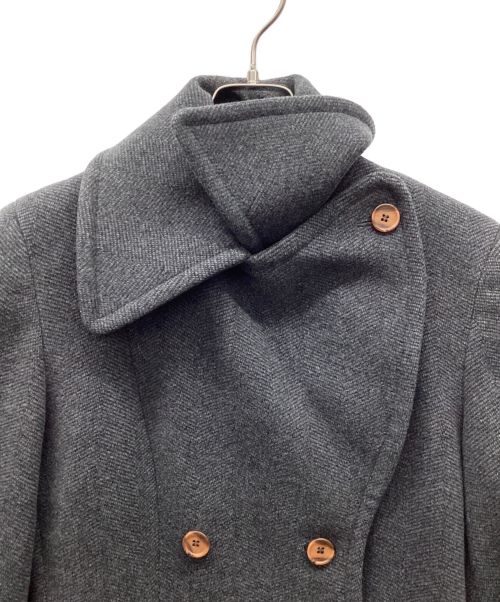 EMPORIO ARMANI（エンポリオアルマーニ）EMPORIO ARMANI (エンポリオアルマーニ) ショートコート グレー サイズ:Lの古着・服飾アイテム