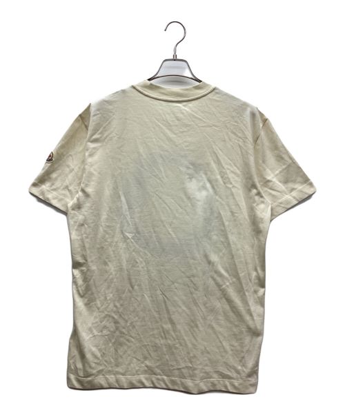 MONCLER（モンクレール）MONCLER (モンクレール) 半袖カットソー ベージュ サイズ:Lの古着・服飾アイテム