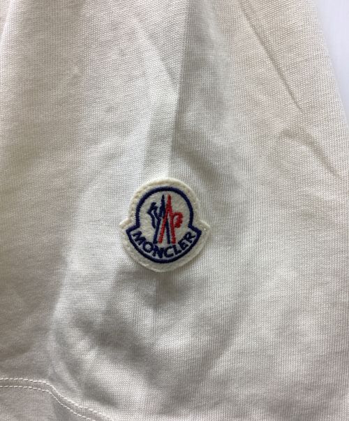 MONCLER（モンクレール）MONCLER (モンクレール) 半袖カットソー ベージュ サイズ:Lの古着・服飾アイテム