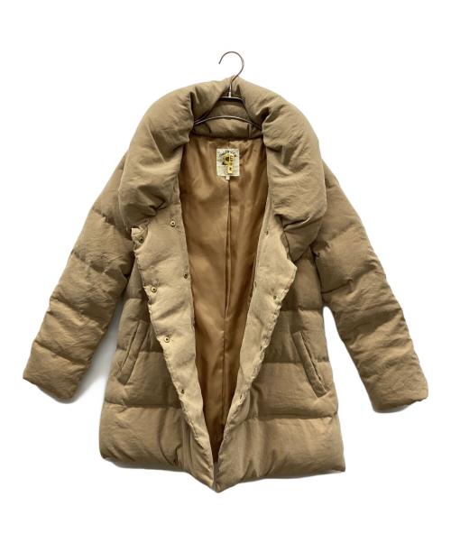 RAY BEAMS（レイ ビームス）RAY BEAMS (レイ ビームス) ダウンコート ベージュ サイズ:1の古着・服飾アイテム