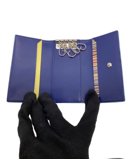 PAUL SMITH（ポールスミス）PAUL SMITH (ポールスミス) キーケース サックスブルーの古着・服飾アイテム
