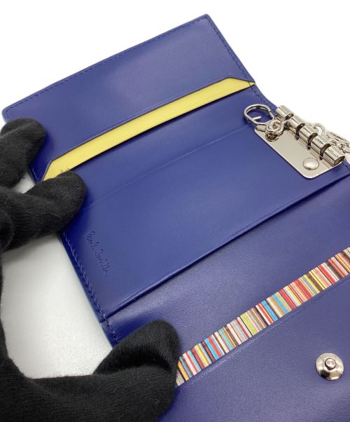 PAUL SMITH（ポールスミス）PAUL SMITH (ポールスミス) キーケース サックスブルーの古着・服飾アイテム