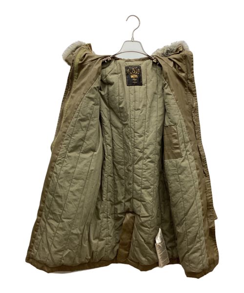 DIESEL（ディーゼル）DIESEL (ディーゼル) モッズコート グリーン サイズ:XSの古着・服飾アイテム