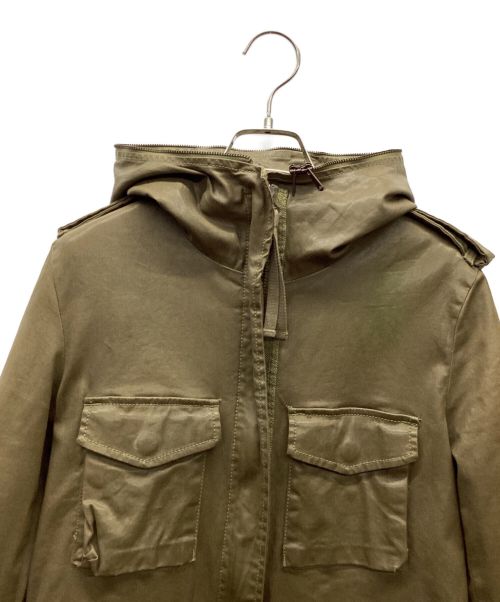 DIESEL（ディーゼル）DIESEL (ディーゼル) モッズコート グリーン サイズ:XSの古着・服飾アイテム