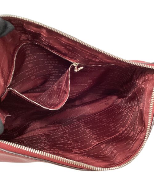 LOEWE（ロエベ）LOEWE (ロエベ) ショルダーバッグ レッドの古着・服飾アイテム