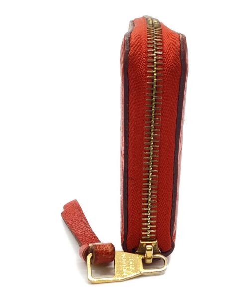 LOUIS VUITTON（ルイ ヴィトン）LOUIS VUITTON (ルイ ヴィトン) ラウンドファスナー財布 レッドの古着・服飾アイテム