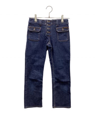 【激レア】HYSTERIC GLAMOUR　デニム　ベスト　ジレ　クロップド 中古・古着通販】Hysteric Glamour (ヒステリックグラマー) クロップド