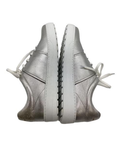 Salvatore Ferragamo（サルヴァトーレ フェラガモ）Salvatore Ferragamo (サルヴァトーレ フェラガモ) スニーカー シルバー サイズ:9の古着・服飾アイテム